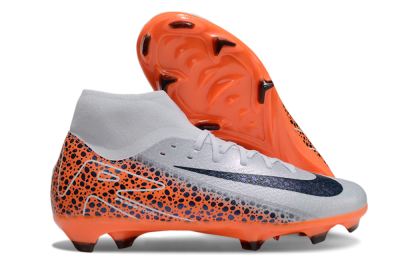 Nike Air Zoom Mercurial Superfly 10 Elite FG Football Boots - Grey/Black/Leopard