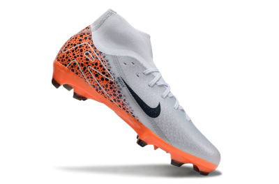 Nike Air Zoom Mercurial Superfly 10 Elite FG Football Boots - Grey/Black/Leopard