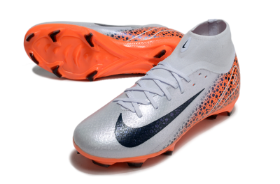 Nike Air Zoom Mercurial Superfly 10 Elite FG Football Boots - Grey/Black/Leopard
