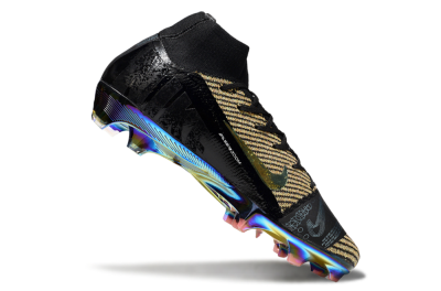 Nike Air Zoom Mercurial Superfly 10 Elite FG Football Boots - Black/Gold/White