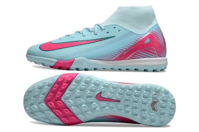Nike Air Zoom Mercurial Superfly 10 Elite TF Football Shoes - Jade/Pink/White