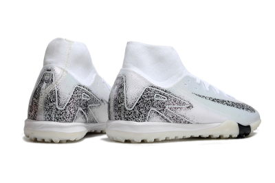Nike Air Zoom Mercurial Superfly 10 Elite TF Football Shoes - White/Black/Beige