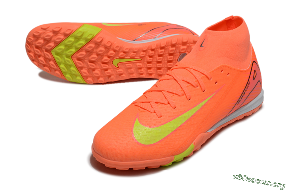 Nike Air Zoom Mercurial Superfly 10 Elite TF Football Shoes - Red/Yellow/White 0