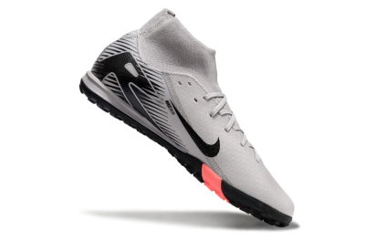 Nike Air Zoom Mercurial Superfly 10 Elite TF Football Shoes - Grey/Black/Pink