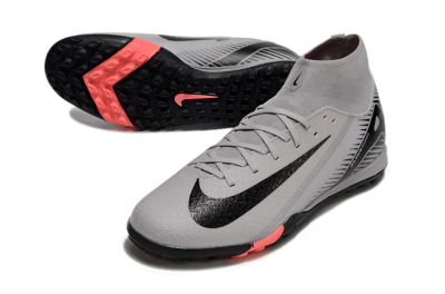 Nike Air Zoom Mercurial Superfly 10 Elite TF Football Shoes - Grey/Black/Pink