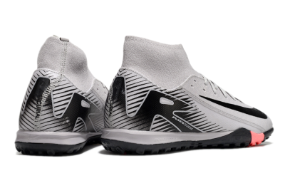 Nike Air Zoom Mercurial Superfly 10 Elite TF Football Shoes - Grey/Black/Pink