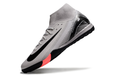 Nike Air Zoom Mercurial Superfly 10 Elite TF Football Shoes - Grey/Black/Pink