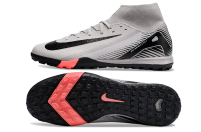 Nike Air Zoom Mercurial Superfly 10 Elite TF Football Shoes - Grey/Black/Pink