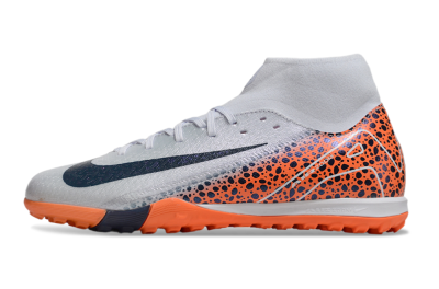 Nike Air Zoom Mercurial Superfly 10 Elite TF Football Shoes - Grey/Black/Leopard