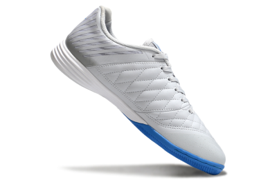 Nike Lunar Gato 2 IC Football Shoes - Grey/Blue/White