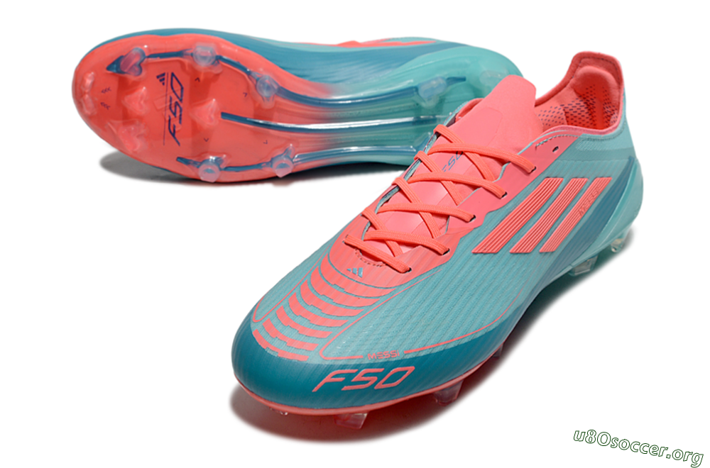 Adidas F50 Elite FG Football Boots - Jade/Red/Blue 0