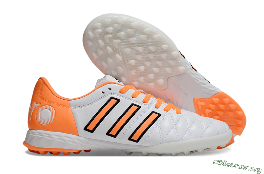 Adidas Adipure 11Pro x PD25 Trx TF Football Shoes - White/Black/Orange 2