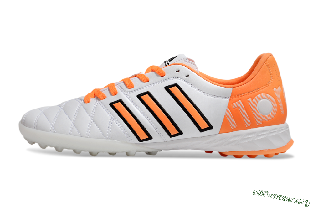 Adidas Adipure 11Pro x PD25 Trx TF Football Shoes - White/Black/Orange 3
