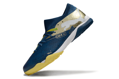 Puma Future 7 Ultimate TF Football Shoes - Blue/White/Gold