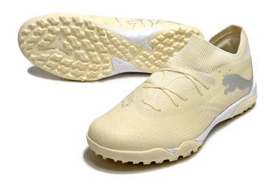 Puma Future 7 Ultimate TF Football Shoes - Beige/Silver/White