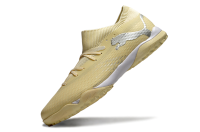 Puma Future 7 Ultimate TF Football Shoes - Beige/Silver/White