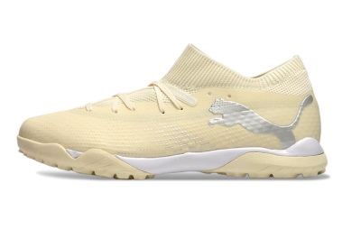Puma Future 7 Ultimate TF Football Shoes - Beige/Silver/White