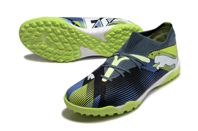 Puma Future 7 Ultimate TF Football Shoes - Black/Blue/Yellow