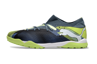 Puma Future 7 Ultimate TF Football Shoes - Black/Blue/Yellow