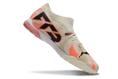 Puma Future 7 Ultimate TF Football Shoes - Beige/Black/Red