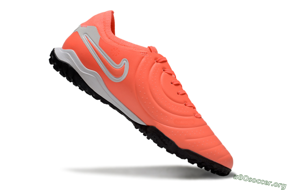 Nike Tiempo Legend 10 Pro TF Football Shoes - Red/White/Black 4