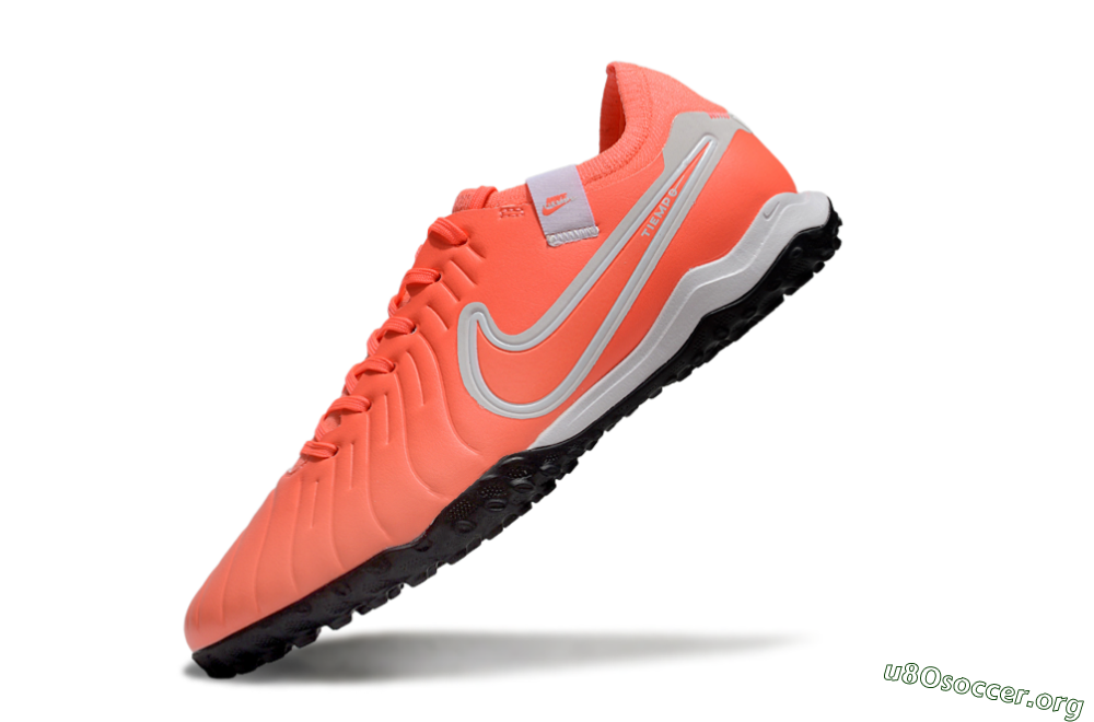 Nike Tiempo Legend 10 Pro TF Football Shoes - Red/White/Black 5