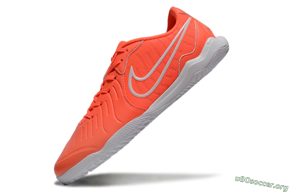 Nike Tiempo Legend 10 Academy IC Football Shoes - Red/White 5