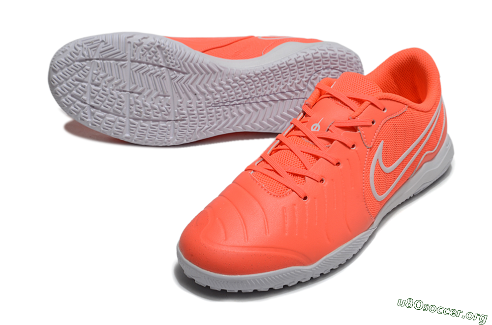 Nike Tiempo Legend 10 Academy IC Football Shoes - Red/White 0