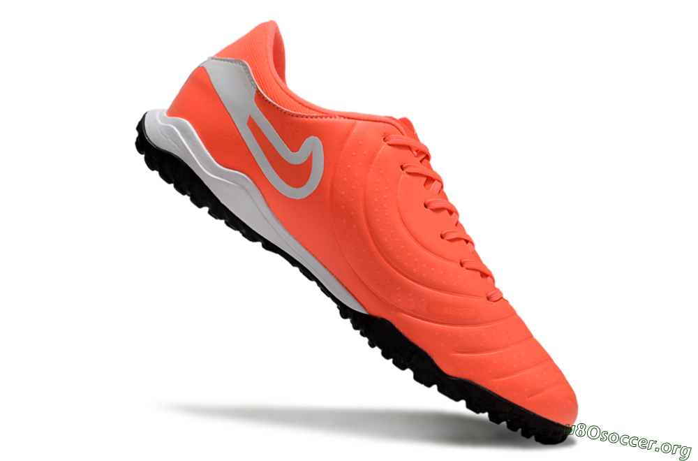 Nike Tiempo Legend 10 Academy TF Football Shoes - Red/White/Black 4