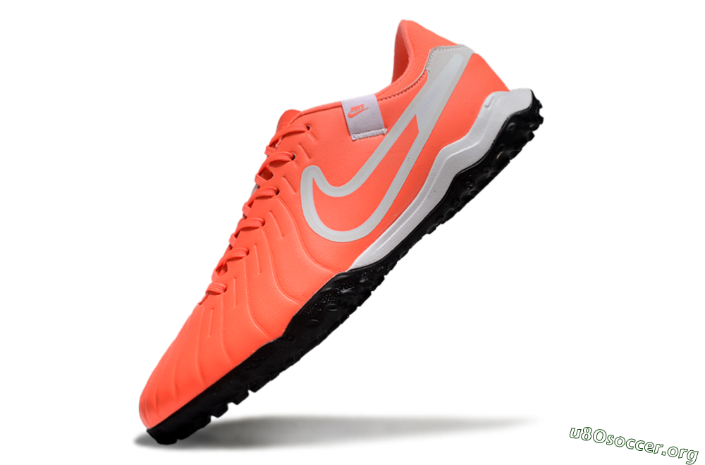 Nike Tiempo Legend 10 Academy TF Football Shoes - Red/White/Black 5