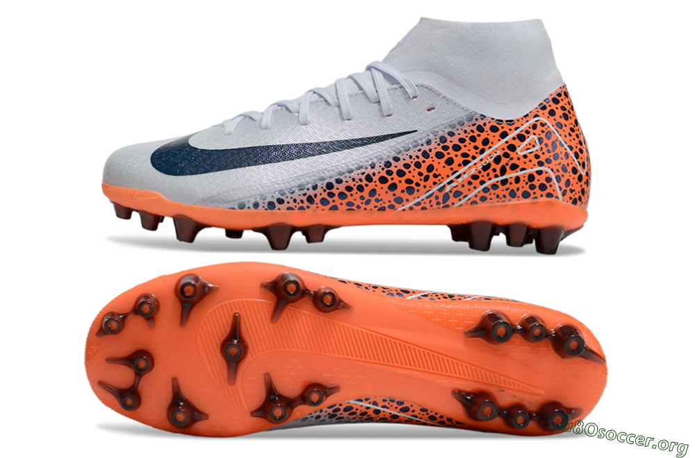 Nike Air Zoom Mercurial Superfly 10 Elite AG Football Boots - Grey/Black/Leopard 1