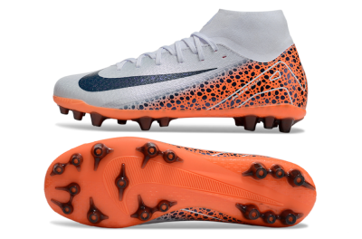 Nike Air Zoom Mercurial Superfly 10 Elite AG Football Boots - Grey/Black/Leopard