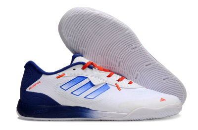 Adidas Fevernova IC Football Shoes - White/Blue/Red