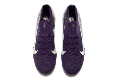 Nike Air Zoom Mercurial Vapor 16 Elite TF Football Shoes - Purple/White/Gold