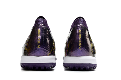 Nike Air Zoom Mercurial Vapor 16 Elite TF Football Shoes - Purple/White/Gold