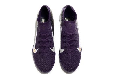 Nike Air Zoom Mercurial Superfly 10 Elite TF Football Shoes - Purple/White/Gold