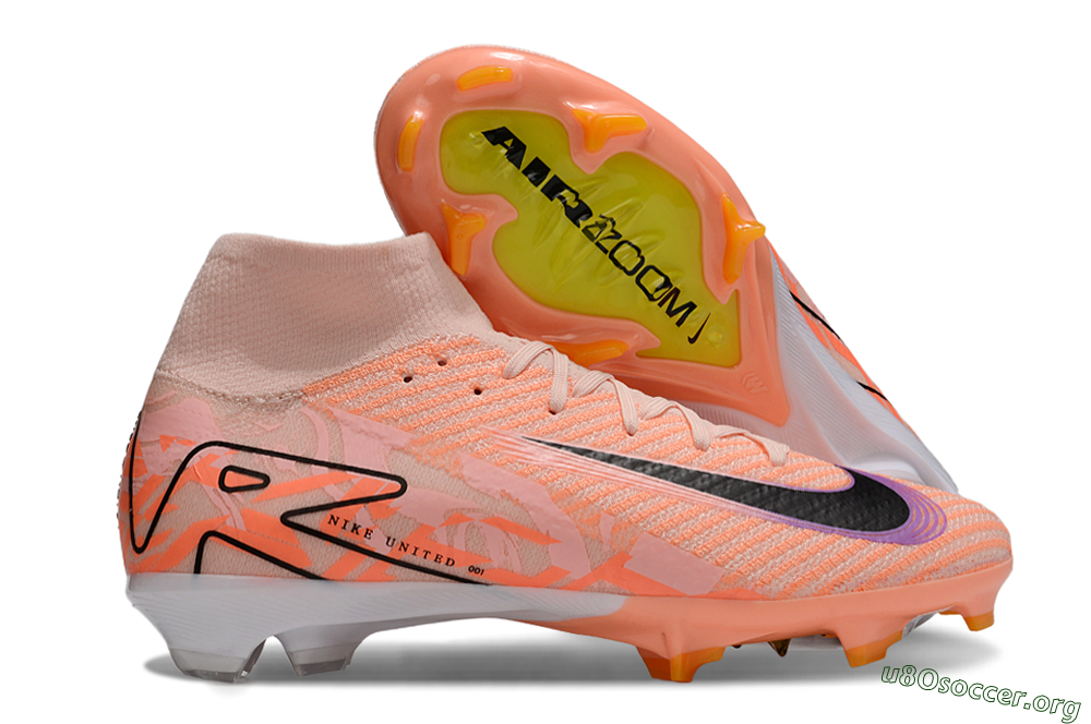 Nike Air Zoom Mercurial Superfly 10 Elite FG Football Boots - Pink/Black/Purple 2