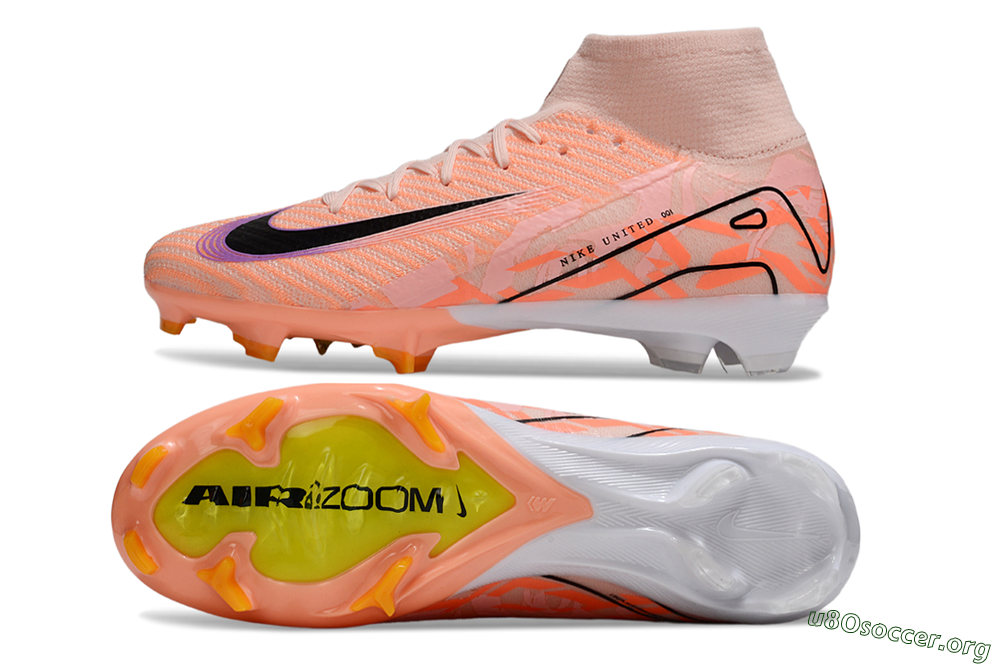 Nike Air Zoom Mercurial Superfly 10 Elite FG Football Boots - Pink/Black/Purple 1