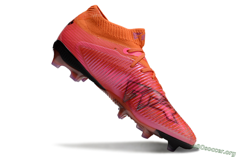 Puma Future 8 Ultimate FG Football Boots - Orange/Pink/Black 4