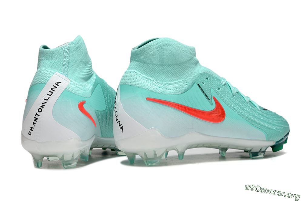 Nike Phantom Luna Elite NU FG Football Boots - Jade/Red/White 6