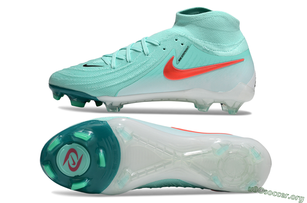 Nike Phantom Luna Elite NU FG Football Boots - Jade/Red/White 1