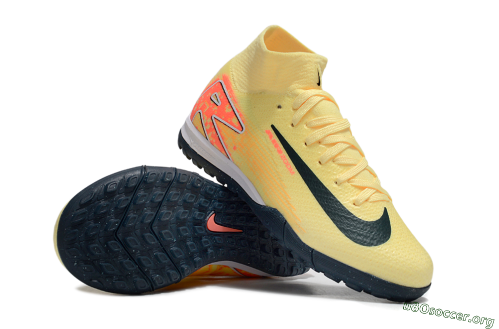 Nike Air Zoom Mercurial Superfly 10 Elite TF Football Shoes - Yellow/Black/Red 1
