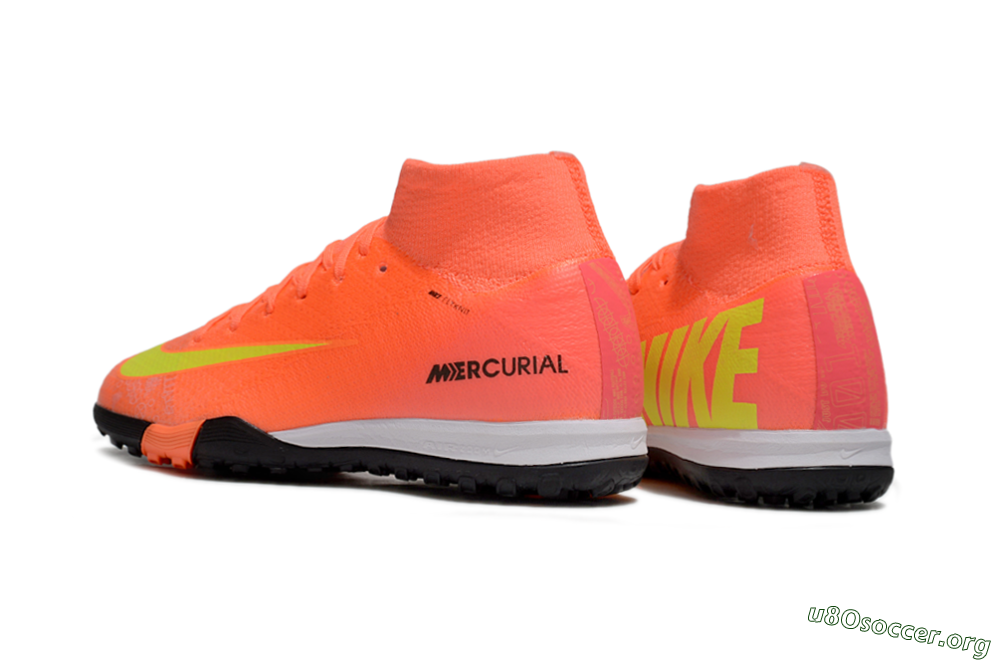 Nike Air Zoom Mercurial Superfly 10 Elite TF Football Shoes - Red/Yellow/Black 5