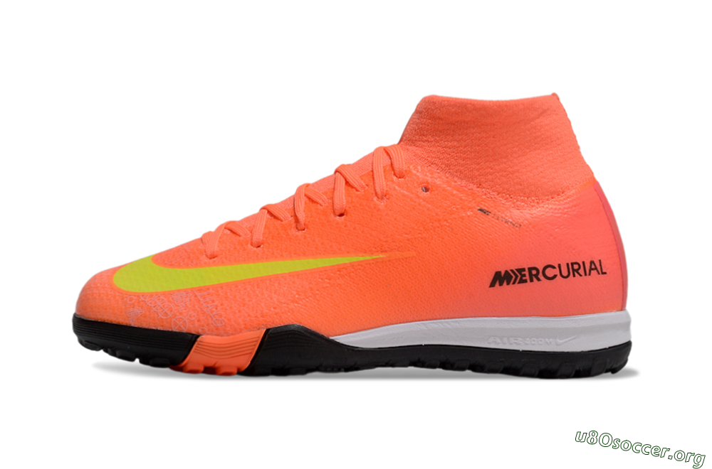 Nike Air Zoom Mercurial Superfly 10 Elite TF Football Shoes - Red/Yellow/Black 3