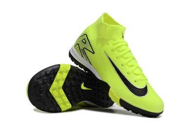 Nike Air Zoom Mercurial Superfly 10 Elite TF Football Shoes - Yellow/Black/Silver