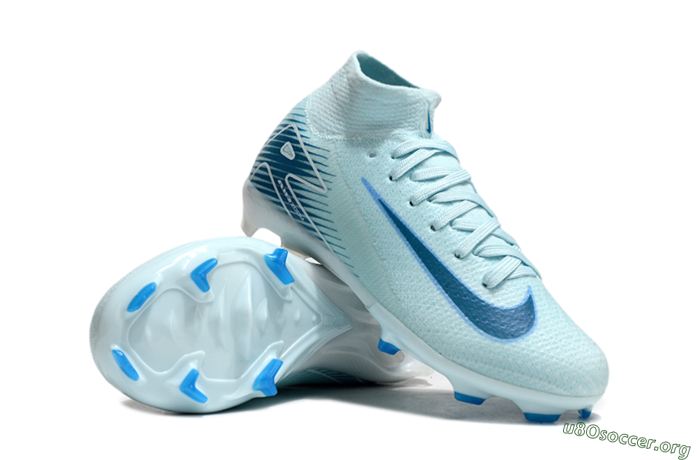 Nike Air Zoom Mercurial Superfly 10 Elite FG Football Boots - Jade/Blue/White 1