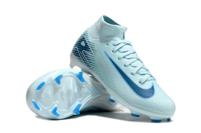 Nike Air Zoom Mercurial Superfly 10 Elite FG Football Boots - Jade/Blue/White