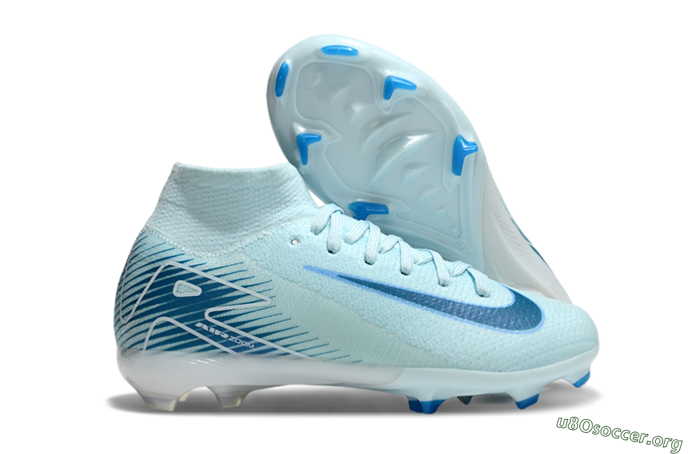 Nike Air Zoom Mercurial Superfly 10 Elite FG Football Boots - Jade/Blue/White 2