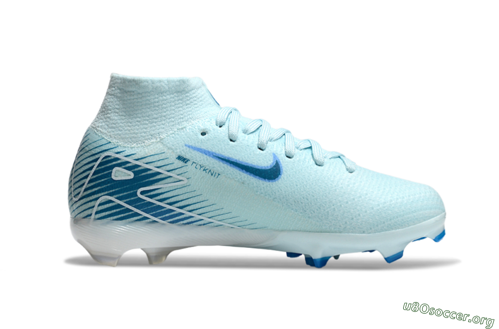 Nike Air Zoom Mercurial Superfly 10 Elite FG Football Boots - Jade/Blue/White 4