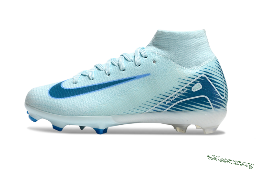 Nike Air Zoom Mercurial Superfly 10 Elite FG Football Boots - Jade/Blue/White 3